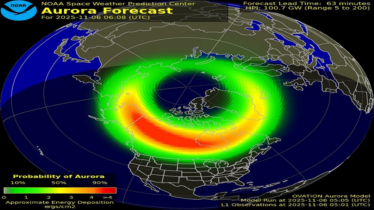 Near X-Flare (M8.6) Geomagnetic Storm Watch - Atmospheric River Bringing Rain, Flood, Severe Threats