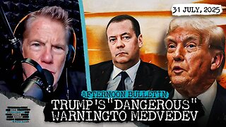 Trump Issues 'Dangerous' Warning To Russia's Medvedev & Canada Recognizes Palestine?