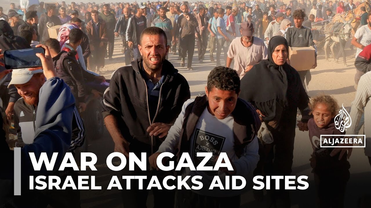 Over 40 Palestinians killed by Israeli fire while queueing for food at Gaza aid site