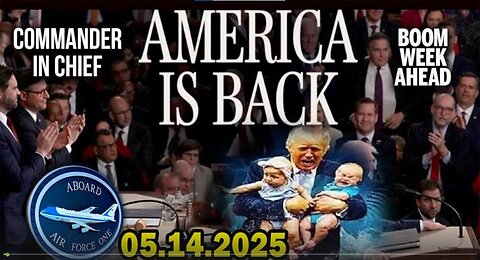 America Is Back, Who Is Commander In Chief?. And We Know 05.14.25.