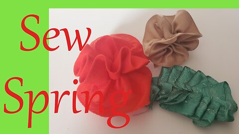 Sew Spring Flowers || Stitch & B*