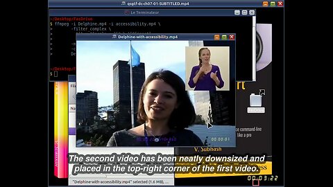Chapter 7 of book ‘Quick Start Guide to FFmpeg’ — Video overlay (inset)