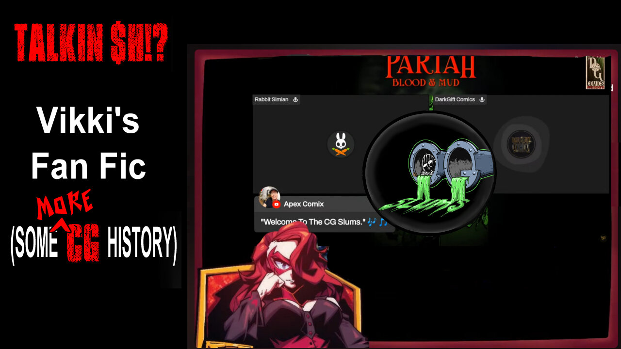 Talkin' $h!?: Vikki's Fan Fic...Watch til the End! (#ComicsGate History 101)
