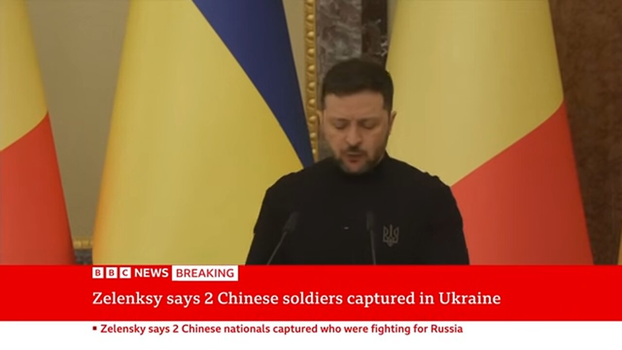 Ukraine captures two Chinese soldiers on Ukrainian territory