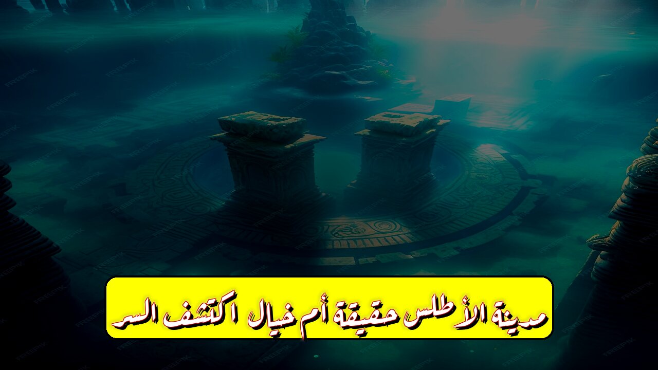 مدينة الأطلس: حقيقة أم خيال؟ ️ اكتشف السر! #تاريخ #غموض #حضارات