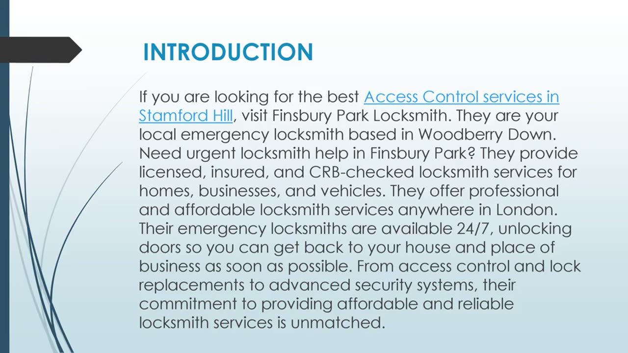 Best Access Control services in Stamford Hill