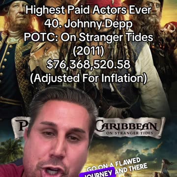 Pirates Of The Caribbean Financial Windfall