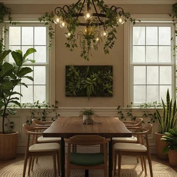 Biophilic Style Room Transformations