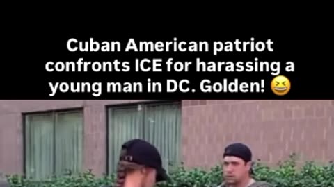Cuban American Confronts Federal Race Soldier Cops Arbitrarily Stopping Law Abiding NonWhite People