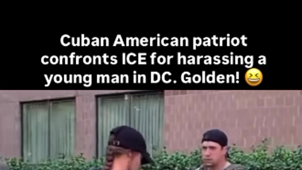 Cuban American Confronts Federal Race Soldier Cops Arbitrarily Stopping Law Abiding NonWhite People