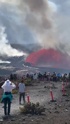 Kilauea volcano in Hawaii resumes eruptions, shooting lava 100 feet into the air