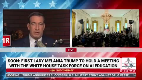 SEPTEMBER 4 2025 First Lady Melania Trump Holds a Meeting for White House Task Force on AI Education