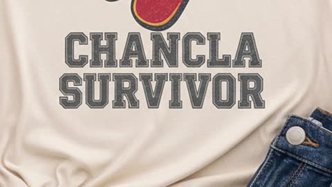Only real ones know the pain… Are you a chancla survivor too? #latinculture #funnytshirt
