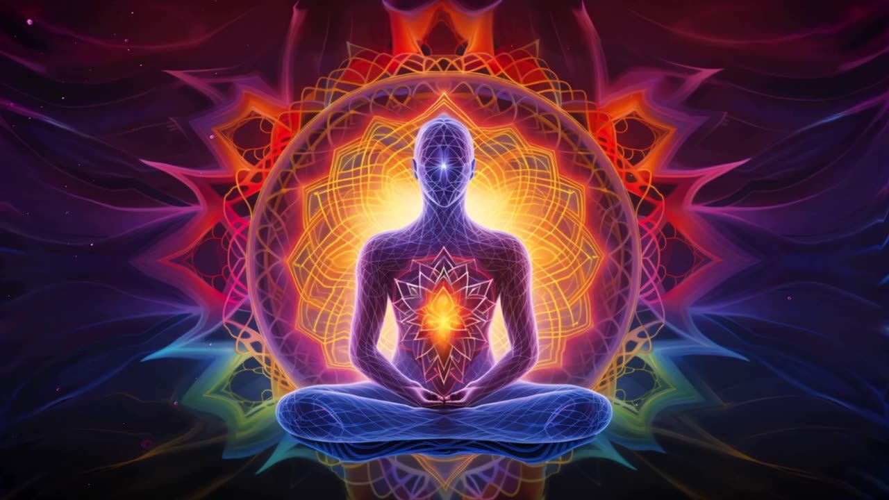 Chakra Meditation with Healing Frequencies | Align & Balance All 7 Chakras (396Hz to 963Hz) 🧘‍♂️✨