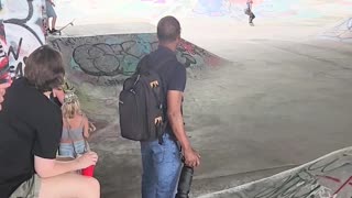 skateboarding