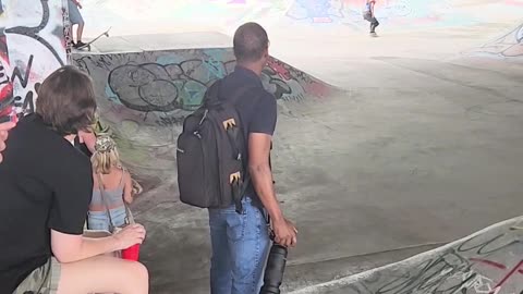 skateboarding