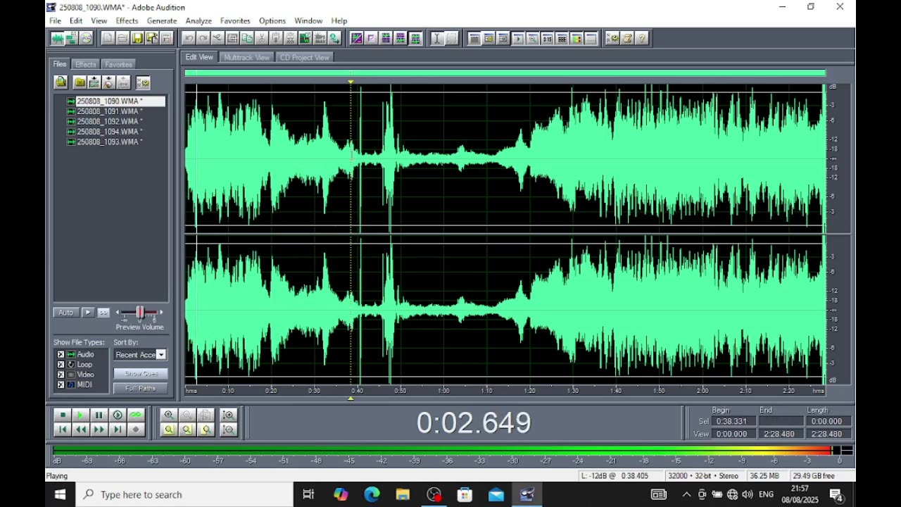 police Helicopter audio