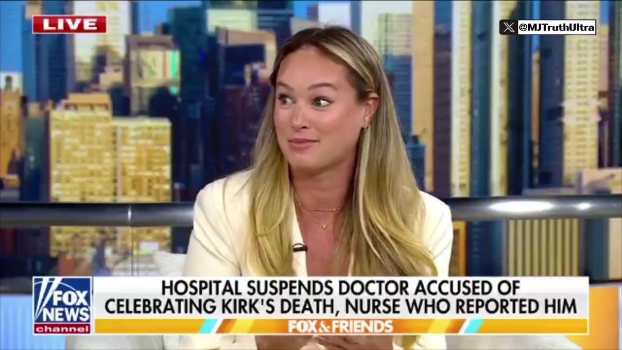 Nurse suspended indefinitely for calling out Dr who cheered Charlie Kirk's death