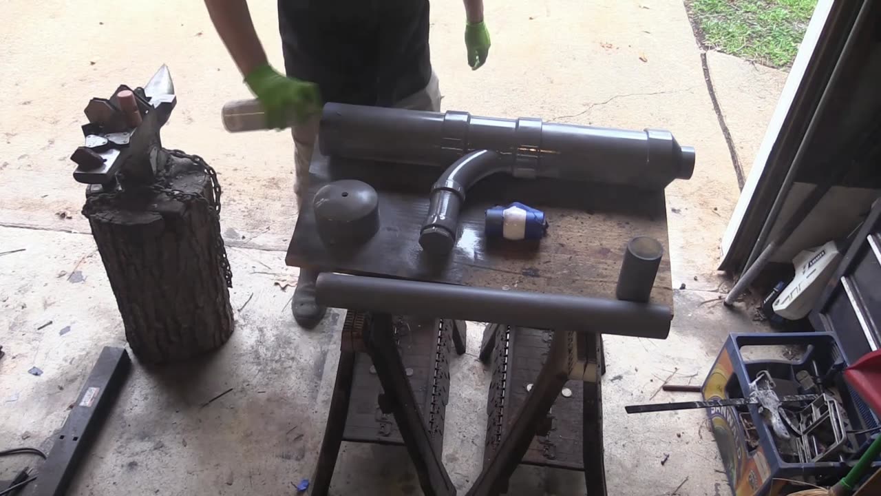 Evil Lair Builds: Giant Air Cannon for Charity!