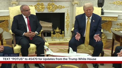 President Trump Participates in a Bilateral Meeting with the Crown Prince and PM of Bahrain