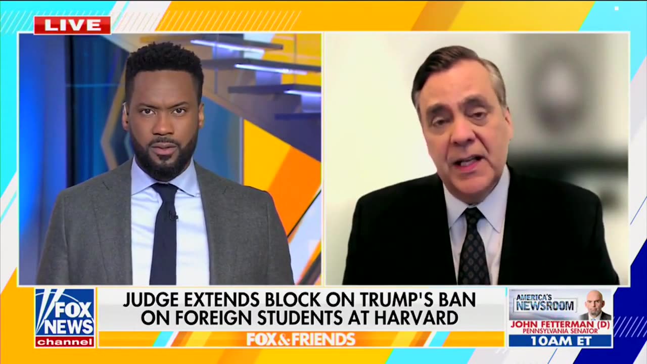 Jonathan Turley Explains How Judges Blocking Trump Are 'Undermining Their Decisions'
