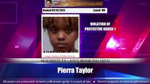 Mugshot TV - Live Arrest Booking Video Stream