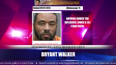Mugshot TV - Live Arrest Booking Video Stream