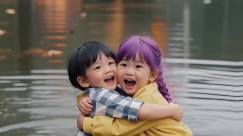 Kids Run from Danger… Then This Happens!