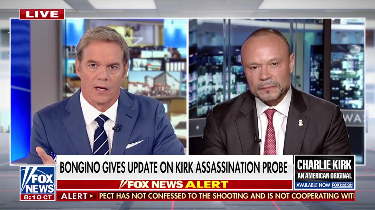 JUST IN: Bongino says FBI investigating possibility of crowd assisting Kirk suspect