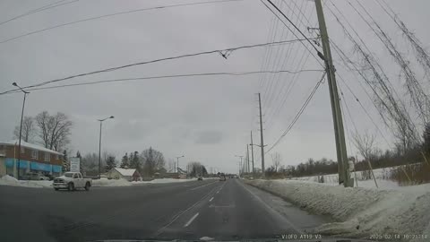 [4K] Sutton, Ontario! #1 Winter day after 6" (15.24cm) Snow day driving, ON. CA.