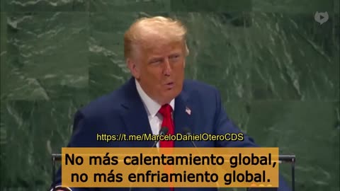 Donald Trump en la ONU: "El cambio climático es la mayor estafa de la historia"