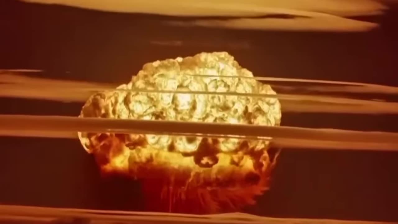 In 1954, a B 57B Canberra bomber filmed the detonation of a US Nuke.