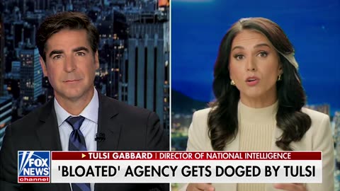 Tulsi Gabbard Says ODNI 2.0 'WIll Save Taxpayers $700 Million Every Year'