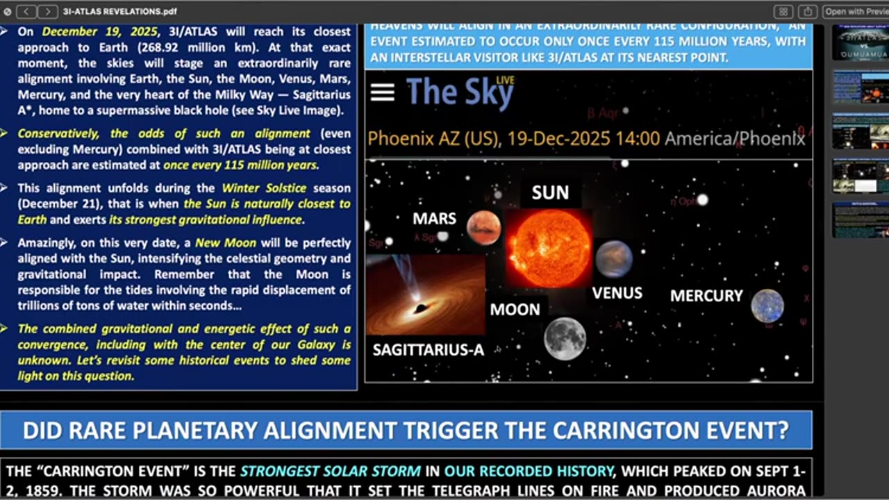 BOMBSHELL! Decoding Comet 3I/ATLAS..A Message To Humanity
