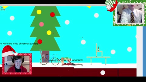 CHRISTMAS MADNESS! - Happy Wheels Extreme #3