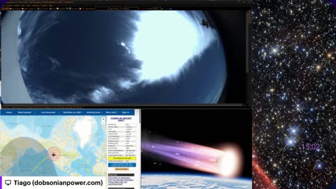 LIVE CAM LYRIDS METEOR SHOWER 2025