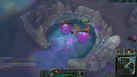 I play about 1200 games of League of Legends a year, this guy has been in 4,000 of them cheating