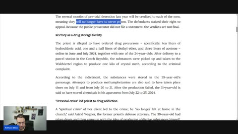 Priest Arrested For Stupid Heinous Criminal Activity