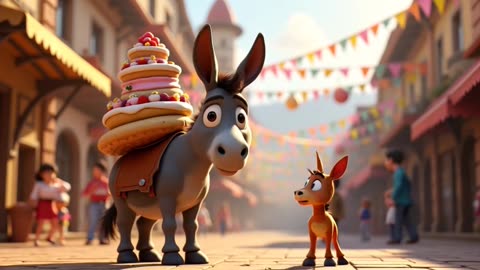 🎥 Dario the Dutiful Donkey | A Heartwarming Animated Story 🐴✨