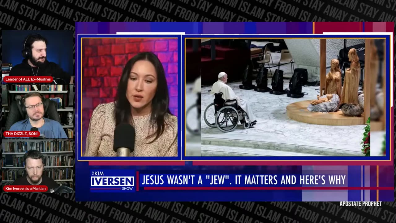 The Ignorance & Deception of Kim Iversen - Was Jesus a Jew?