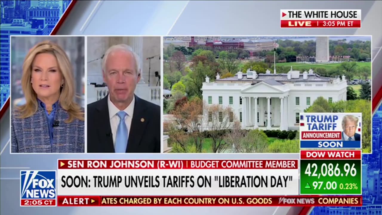 Senator Ron Johnson on The Story with Martha MacCallum 4.2.25
