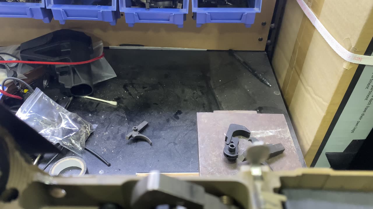 Full auto on a semi trigger, this could fix it.
