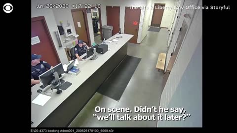 Video shows officers laughing at footage of violent arrest of 73-year-old woman with dementia