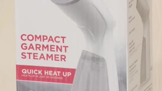 Compact Handheld Steamer Removes Wrinkles from Fabrics, Clothing and Upholstery Home & Kitchen