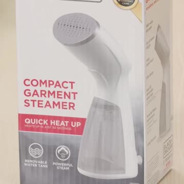 Compact Handheld Steamer Removes Wrinkles from Fabrics, Clothing and Upholstery Home & Kitchen