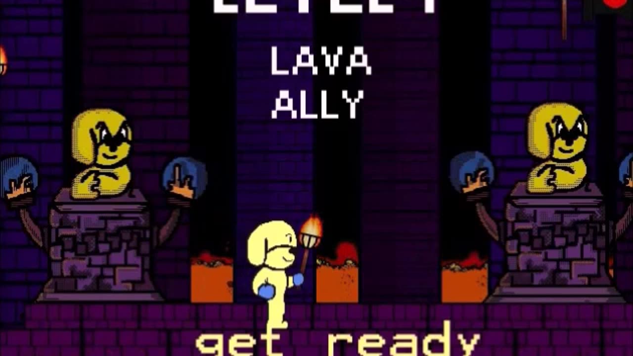 lava ally / 2019 intro screen test