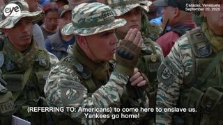 Venezuela: "We don't want Gringo to enslave us"