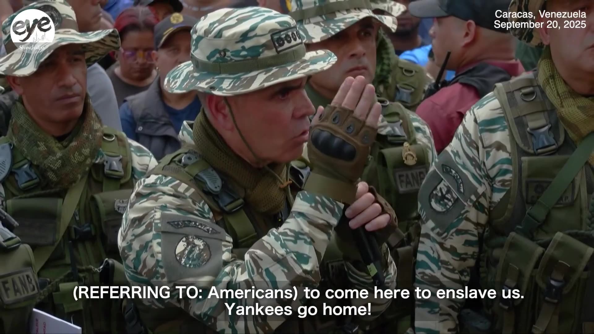 Venezuela: "We dont want Gringo to enslave us"