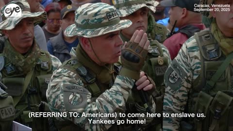 Venezuela: "We don't want Gringo to enslave us"