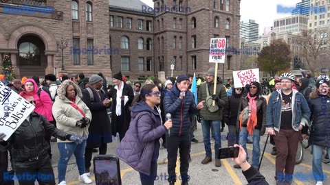 National Housing Day Rally - Stop Bill 60 (audio is on left channel only)